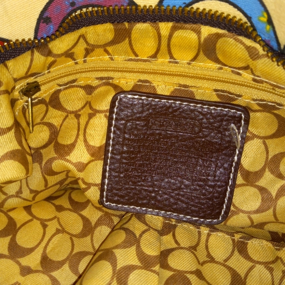 Coach Women's Handbag (Coach Lettering Design).. - Picture 6 of 7